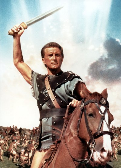 Kirkas Douglasas filme "Spartakas" (1960 m.)