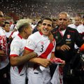 Paskutinį bilietą į pasaulio čempionatą nugvelbė Peru futbolininkai