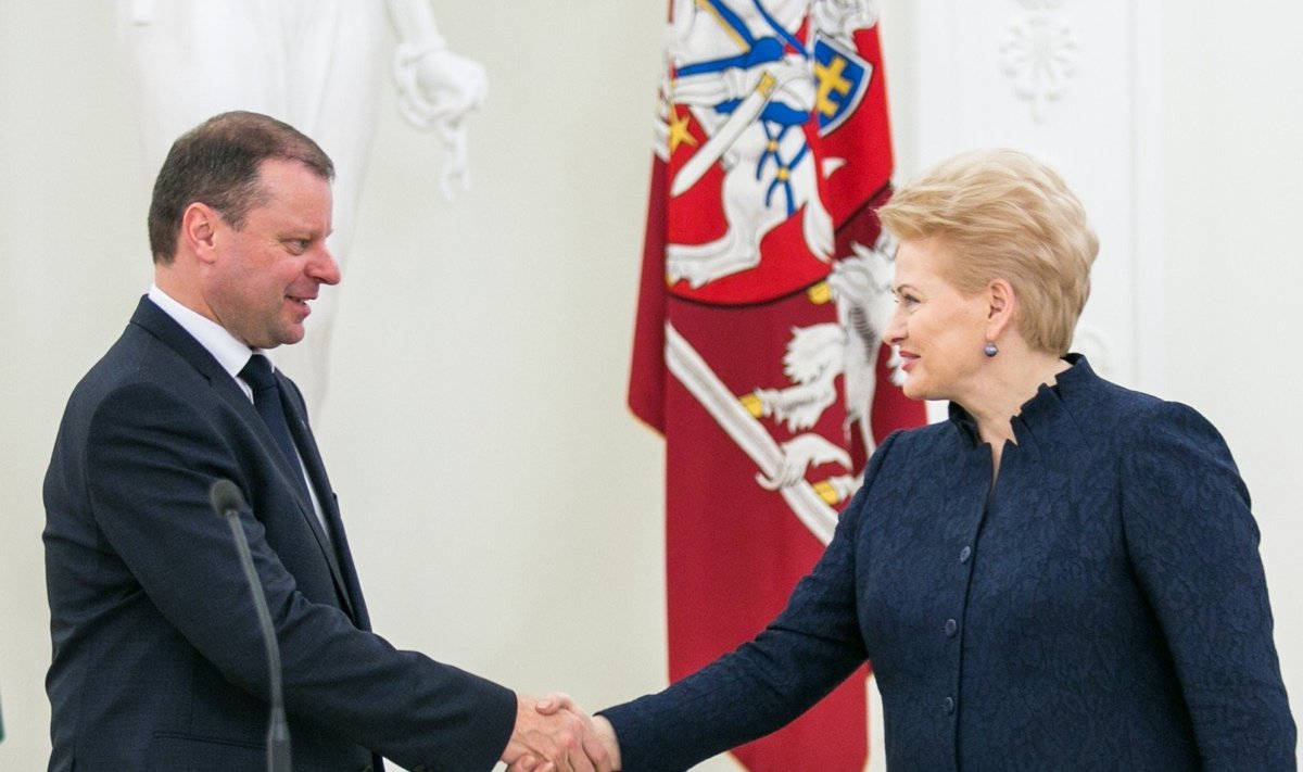 Saulius Skvernelis, Dalia Grybauskaitė