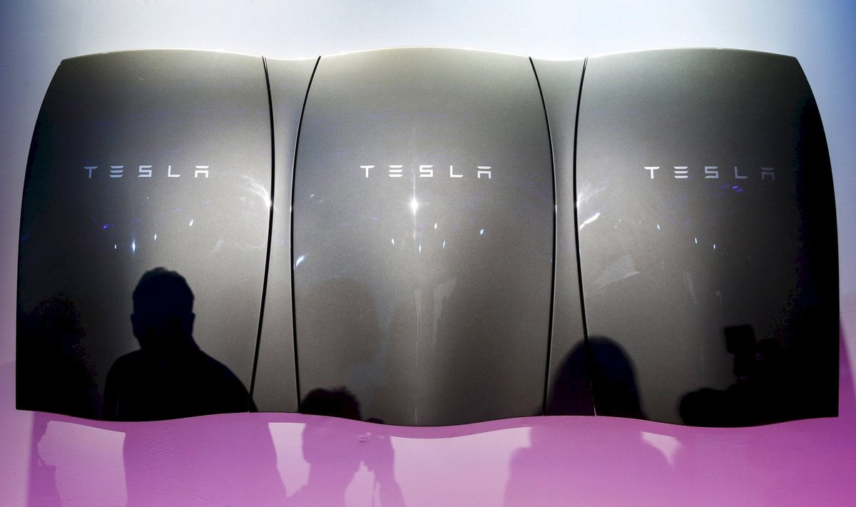"Tesla Energy Powerwall" akumuliatorius namams