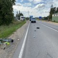 Vilniuje ir Klaipėdoje į avarijas pateko ir nukentėjo dviratininkai