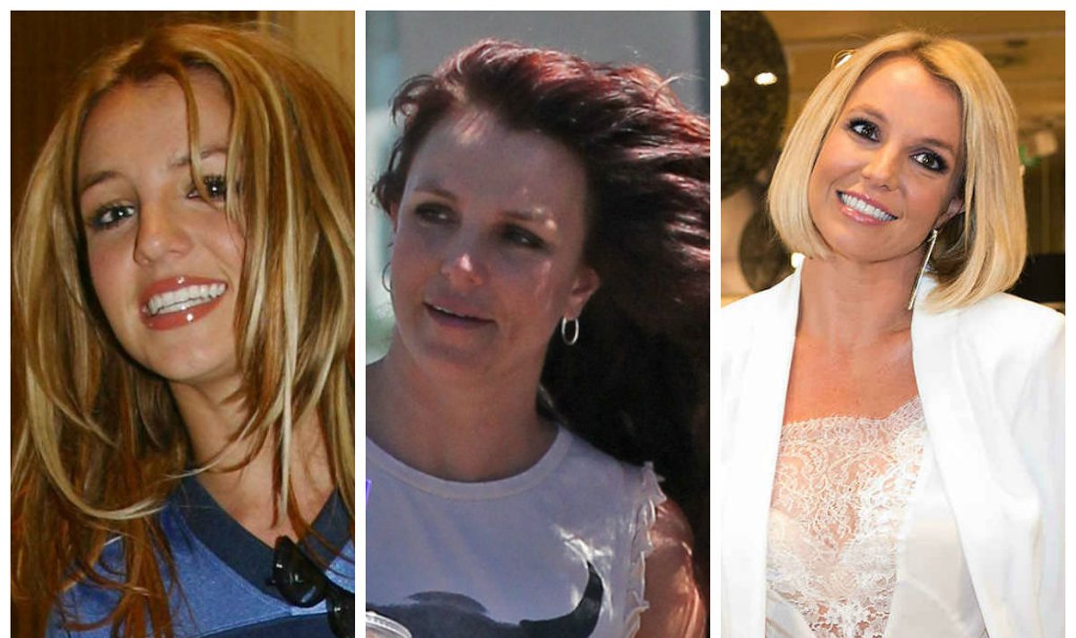 Britney Spears šukuosenų evoliucija