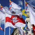 Spaudimo sulaukusi Ryga nepasidavė: pašalins ledo ritulio federacijos, o ne Baltarusijos istorines vėliavas