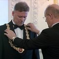 R.Mikaitis oficialiai inauguruotas Kauno meru