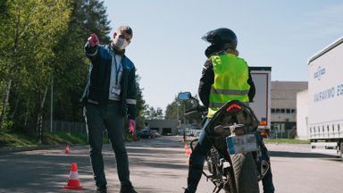 Motociklininkų egzaminų sezonas „Regitroje“ bus ilgesnis – bus galima laikyti ir žiemą