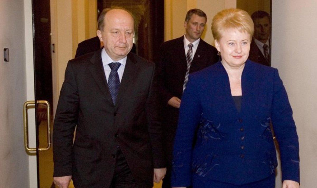 Andrius Kubilius, Dalia Grybauskaitė
