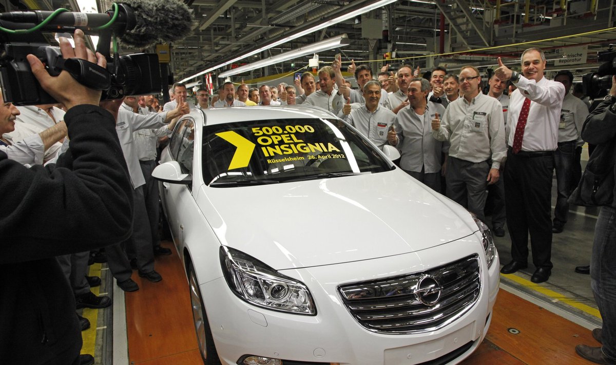 Jubiliejinė Opel Insignia