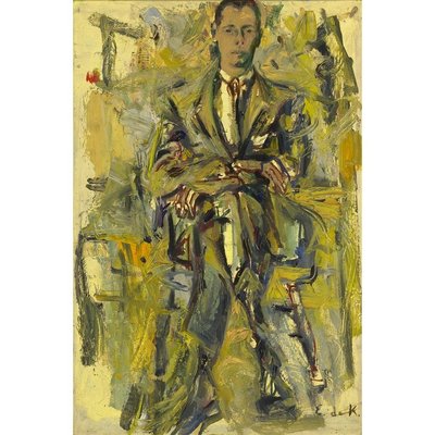 Virginijaus Kinčinaičio paskaitos „Moteriškas abstrakcionizmo herojų šešėlis“ medžiaga / Elaine de Kooning