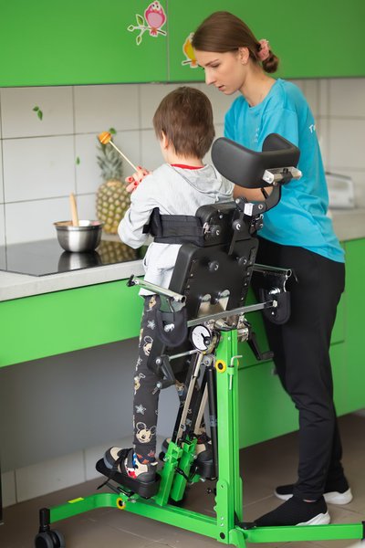 Neįgaliems vaikams pritaikyta virtuvė