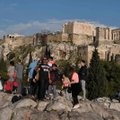 Atėnų Akropolyje žaibo smūgis sužeidė keturis žmones