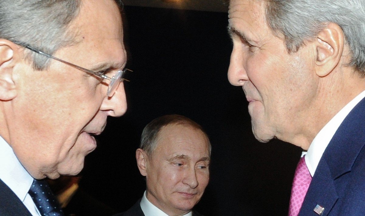 Sergejus Lavrovas, Vladimiras Putinas, Johnas Kerry