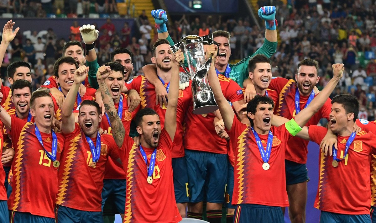 Ispanijos rinktinės triumfas Europos jaunimo čempionate