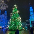 Kaune sužibo įspūdinga pagrindinė Kalėdų eglė – pranokti ją kitiems miestams nebus lengva