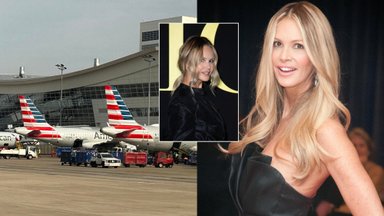 Skrydžio laukę keleiviai išvydo 59-erių supermodelio įtūžį: gražuolei nepatiko oro uosto darbuotojo prašymas