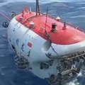 Kinai povandeniniu aparatu tirs Pietų Kinijos jūrą