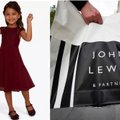 „John Lewis“ išėmė iš prekybos vaikišką šventinę suknelę, kai pasipiktinę tėvai boikotavo ją dėl pavadinimo
