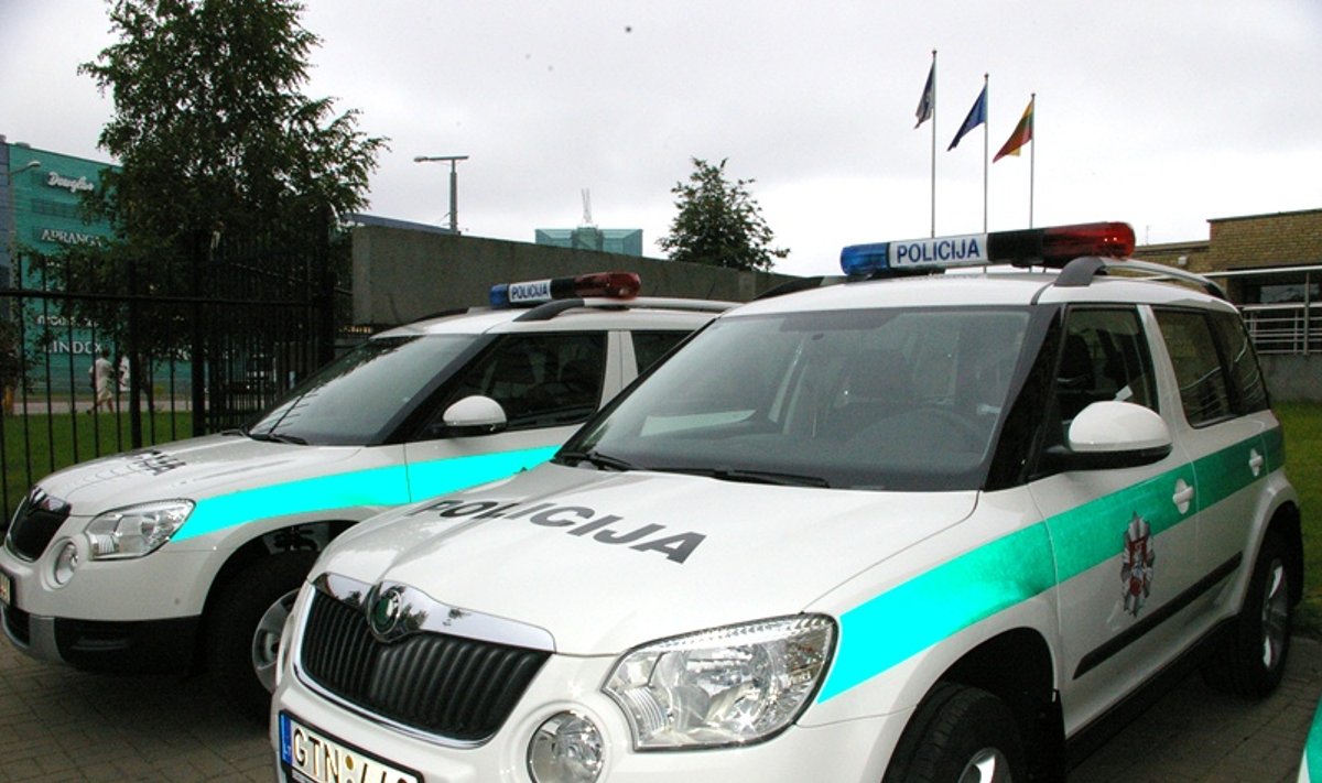 Policijai skirti Škoda Yeti