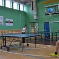 Lietuvos mokyklų žaidynių finaluose stalo tenisininkai tikisi žiūrovų palaikymo