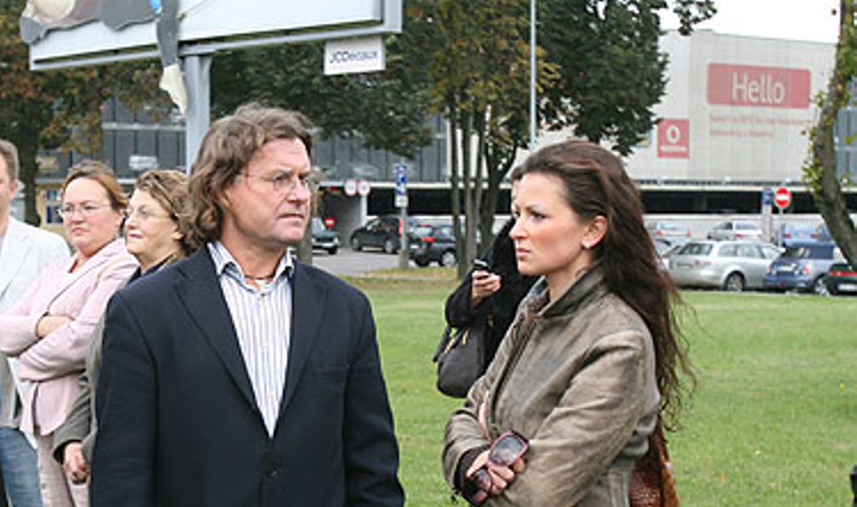 Antanas Bosas (kairėje)