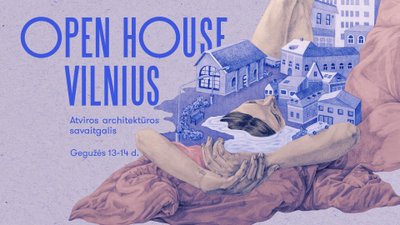 "Open House Vilnius" plakatas