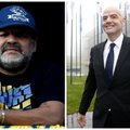 Maradona naują FIFA prezidentą pavadino išdaviku