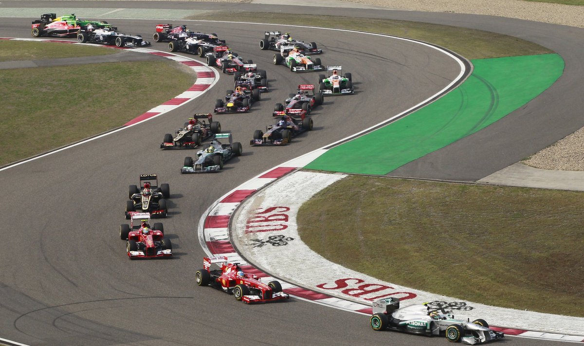 "Formulės-1" čempionato etapas Kinijoje