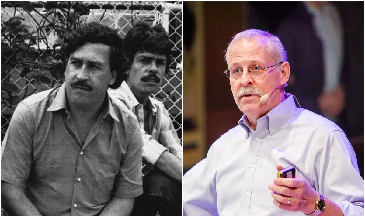 Pablo Escobaras ir Steve Murphy
