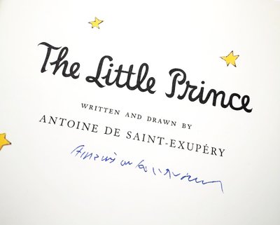 1943 m. leidimo Antoine de Saint-Exupery „Mažasis princas“