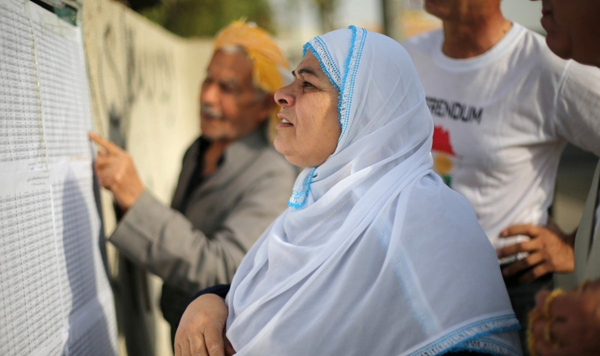 Kurdų nepriklausomybės referendumas Erbilo mieste