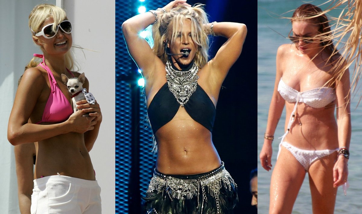 Paris Hilton, Britney Spears, Lindsay Lohan