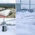 Профилактические меры не помогли: под тяжестью снега обвалился купол спортивного манежа