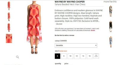 Wayne by Wayne Cooper suknelė