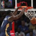 NBA repeticijos: Brazdeikis liko rezerve, Zionas naikino lanką