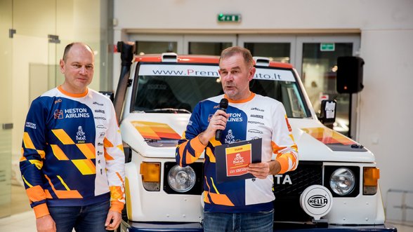 Pirmasis Lietuvos „Classic“ ekipažas į Dakarą grįš po 20 metų pertraukos