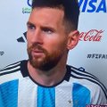 Žudantis Messi žvilgsnis ir pykčio protrūkis: kas išprovokavo Argentinos superžvaigždę?