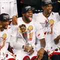 Įrodė jėgą: „Heat“ antrus metus iš eilės - NBA čempionai, L. Jamesas - geriausias pasaulio žaidėjas