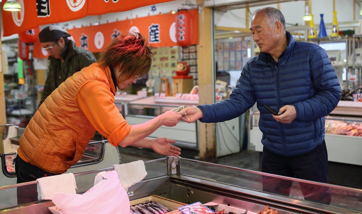 Žuvų turgus Japonijoje