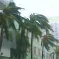 Monstru pramintas uraganas „Irma“ pasiekė Floridos krantus