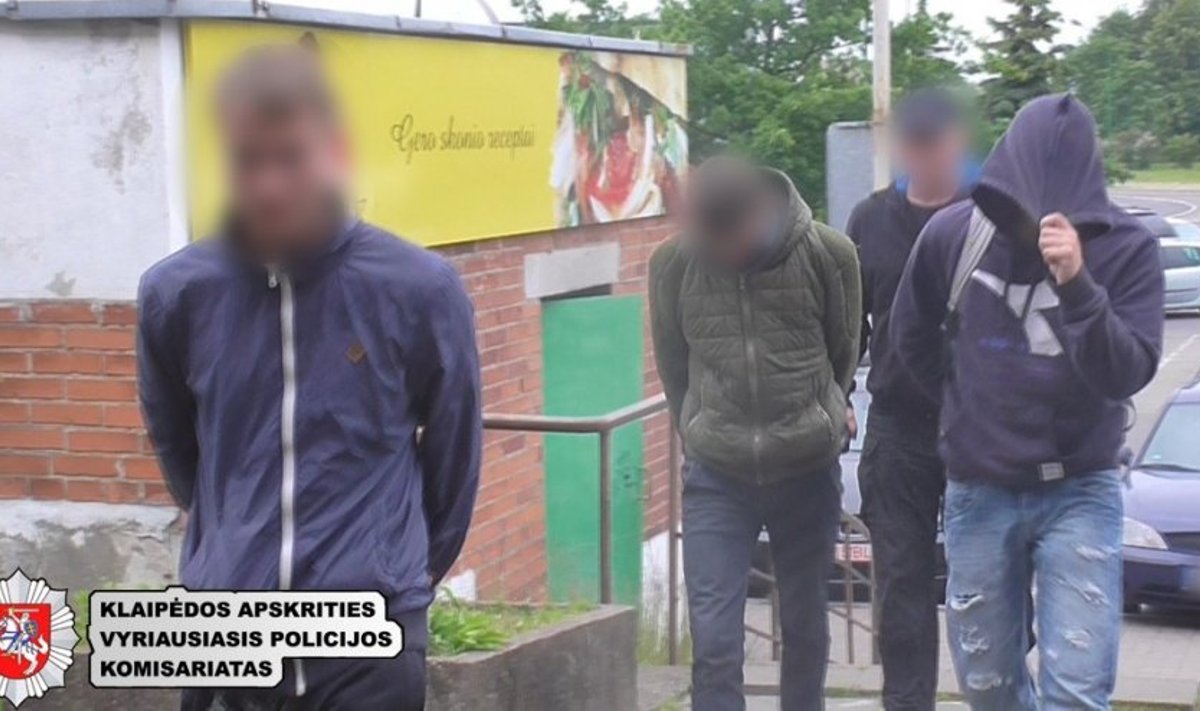 Klaipėdos policija pričiupo į BIG nusitaikiusius "sprogdintojus"