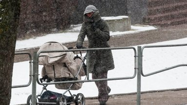 Į Lietuvą atkeliauja naujas ciklonas: sulauksime sniego, šlapdribos ir stipraus vėjo