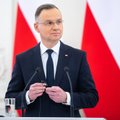 Lenkijos prezidentas Duda pakviestas vakarienės su Trumpu