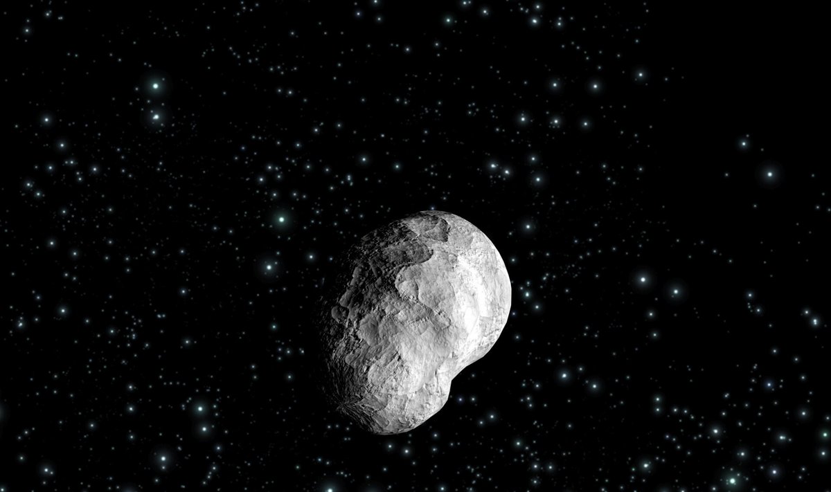 Kalėdų asteroidas netrukus priartės prie Žemės. ESA nuotr.