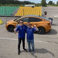 Su elektromobiliu „Press Rally“ startavęs Vaidotas Žala iškovojo pergalę