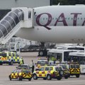 Dėl susidūrimo su paukščiu priverstinai leidosi „Qatar Airways“ keleivinis lėktuvas