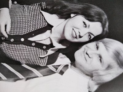 Laima Žemaitytė ir Benediktas Gadeikis, ansamblio „Nerija“ dainininkai. Apie 1975 m. /Foto: S. RezgevičiusLaima Žemaitytė