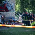 Daugiabutyje Krekenavoje kilo gaisras, gelbėtojai evakavo žmones