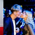 Daugiausiai M.A.M.A apdovanojimų pelnę Jessica Shy ir Benas Aleksandravičius demonstravo aistringus bučinius: mus puošia meilė