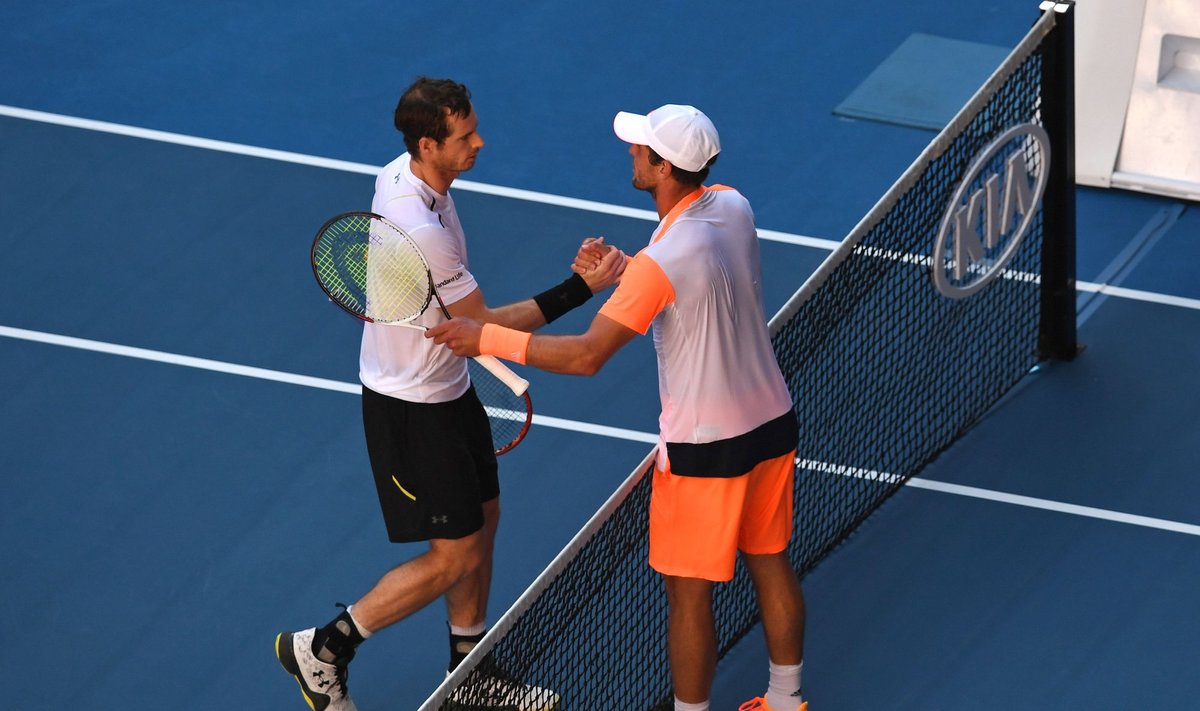 „Australian Open“, Andy Murray ir Miša Zverevas