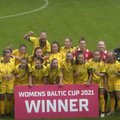 Lietuvos moterų futbolo rinktinė iškovojo Baltijos taurę
