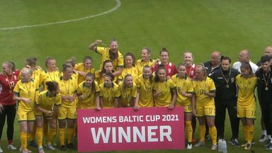 Женская сборная Литвы по футболу выиграла Кубок Балтии